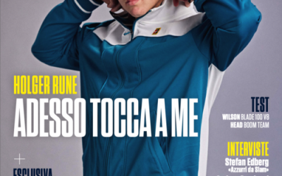 Holger Rune e Novak Dokovic sul nuovo numero di Il Tennis Italiano